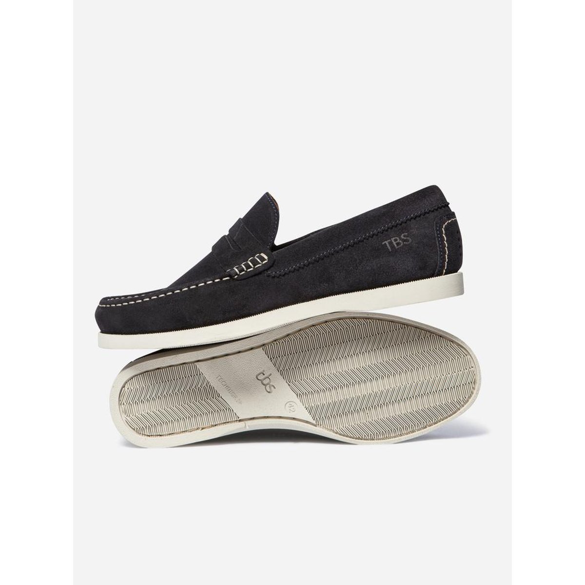 Mocassins PEROUSE marine, TBS