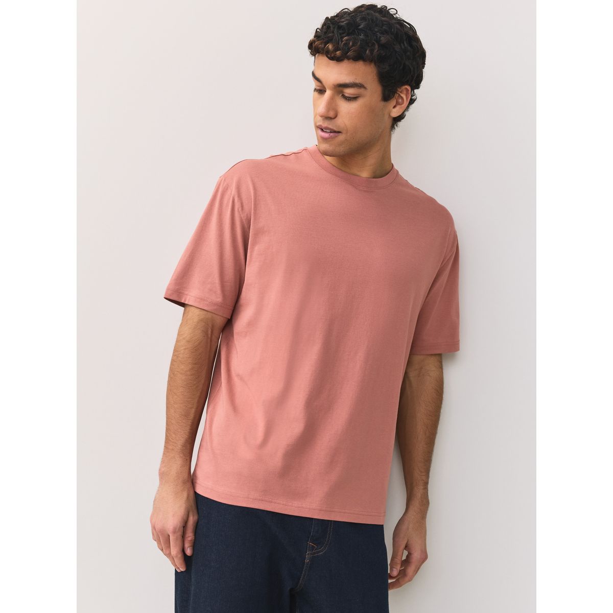 T-shirt en coton essential, lot de 5 menthe/lilas/écru/corail/bleu, NEXT