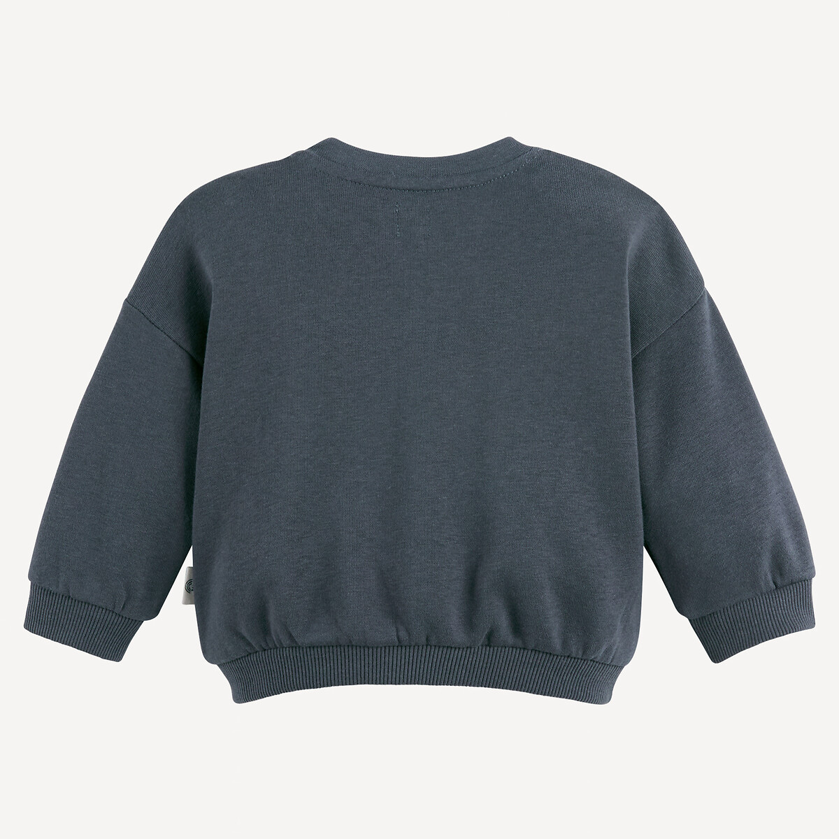 Sweat pressionné molleton motif noisette bouclette gris anthracite, LA REDOUTE COLLECTIONS