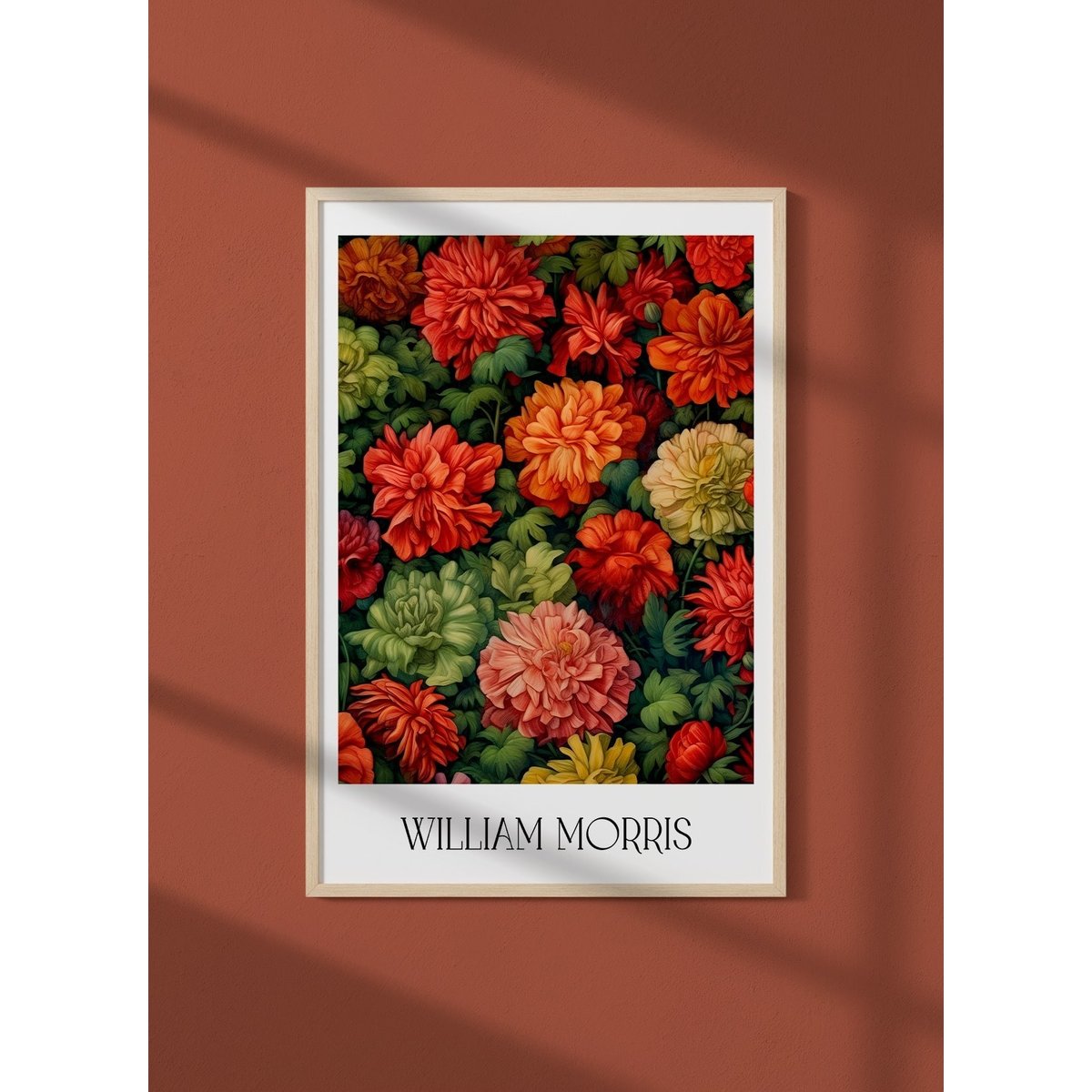 Affiche William Morris n°16 blanc, L'AFFICHERIE