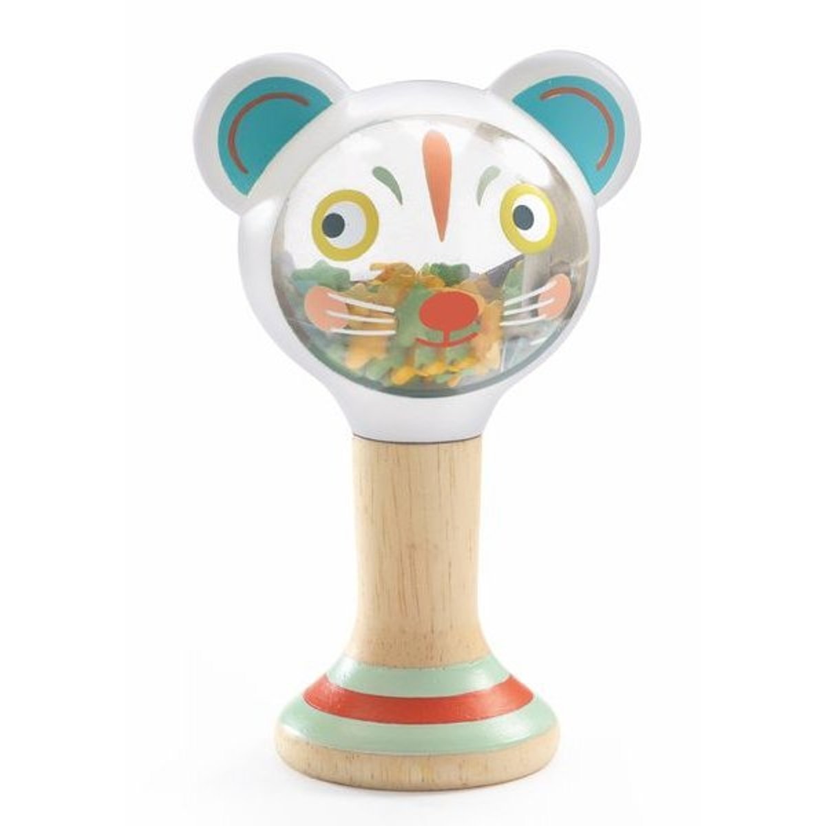 Hochet BabyMaraki marron, DJECO