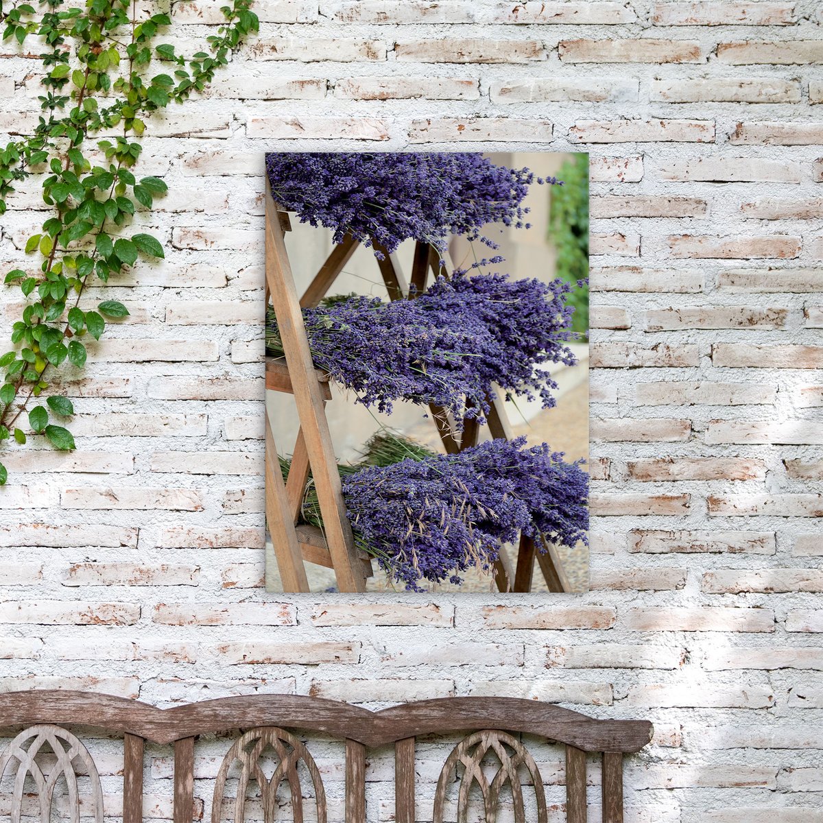 Tableau de jardin Lavande en fleurs violet, ART FOR THE HOME