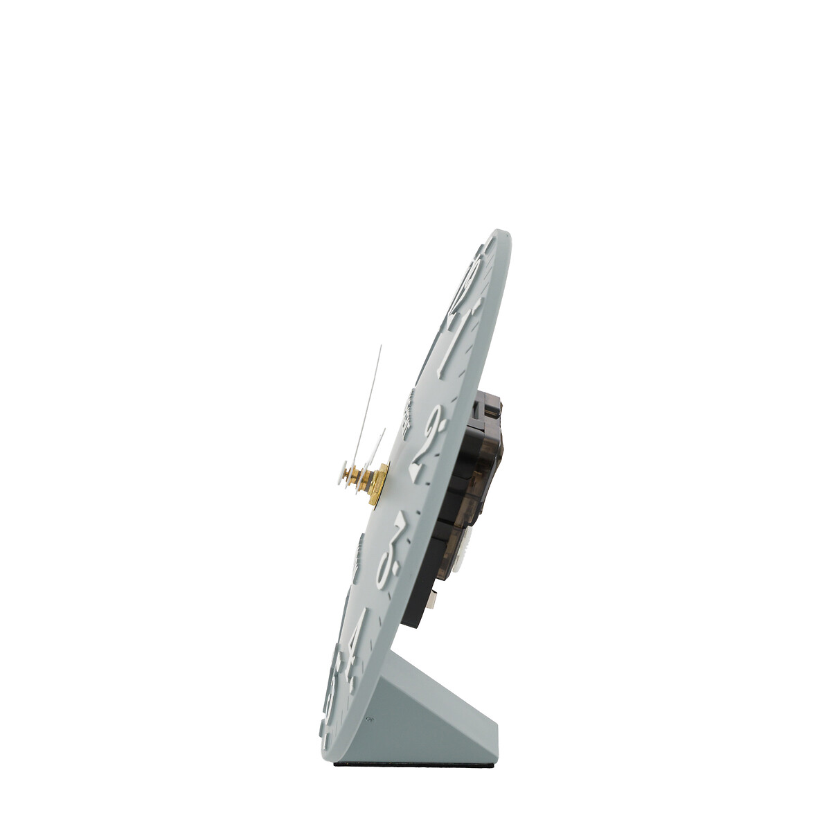 Arabic 6" Mantel Clock grey blue, THOMAS KENT