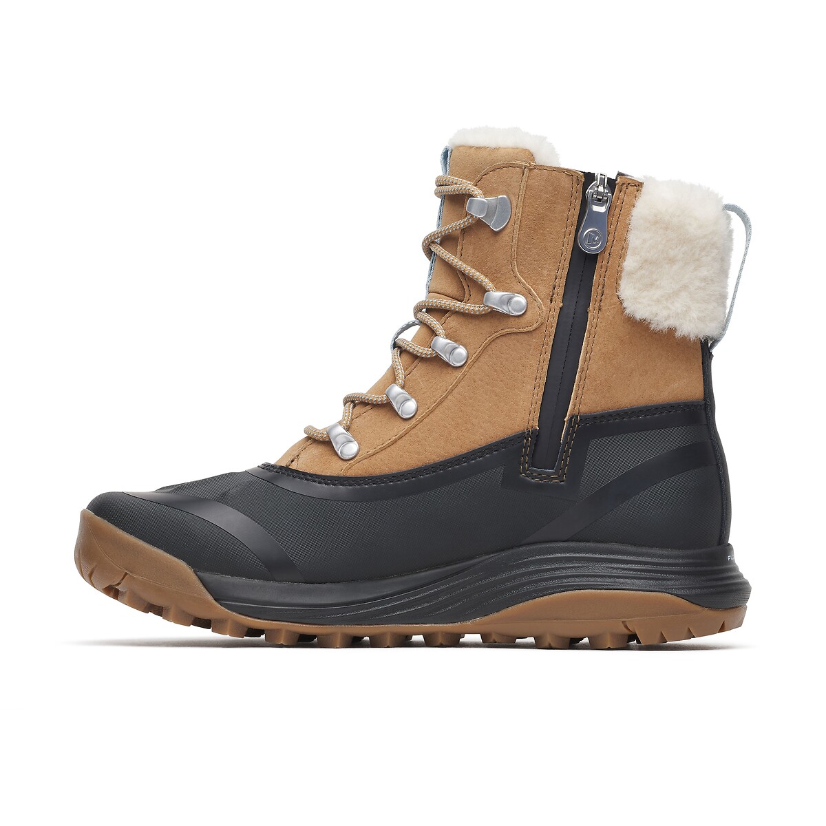 Warme Winterstiefeletten Siren 4 Thermo Lace Waterproof braun, MERRELL