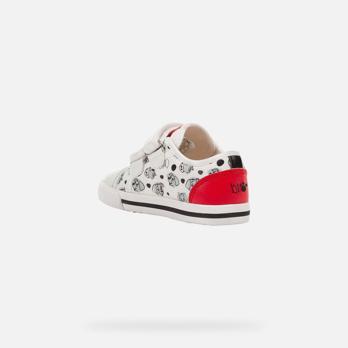 Baskets Disney  B KILWI blanc/rouge, GEOX