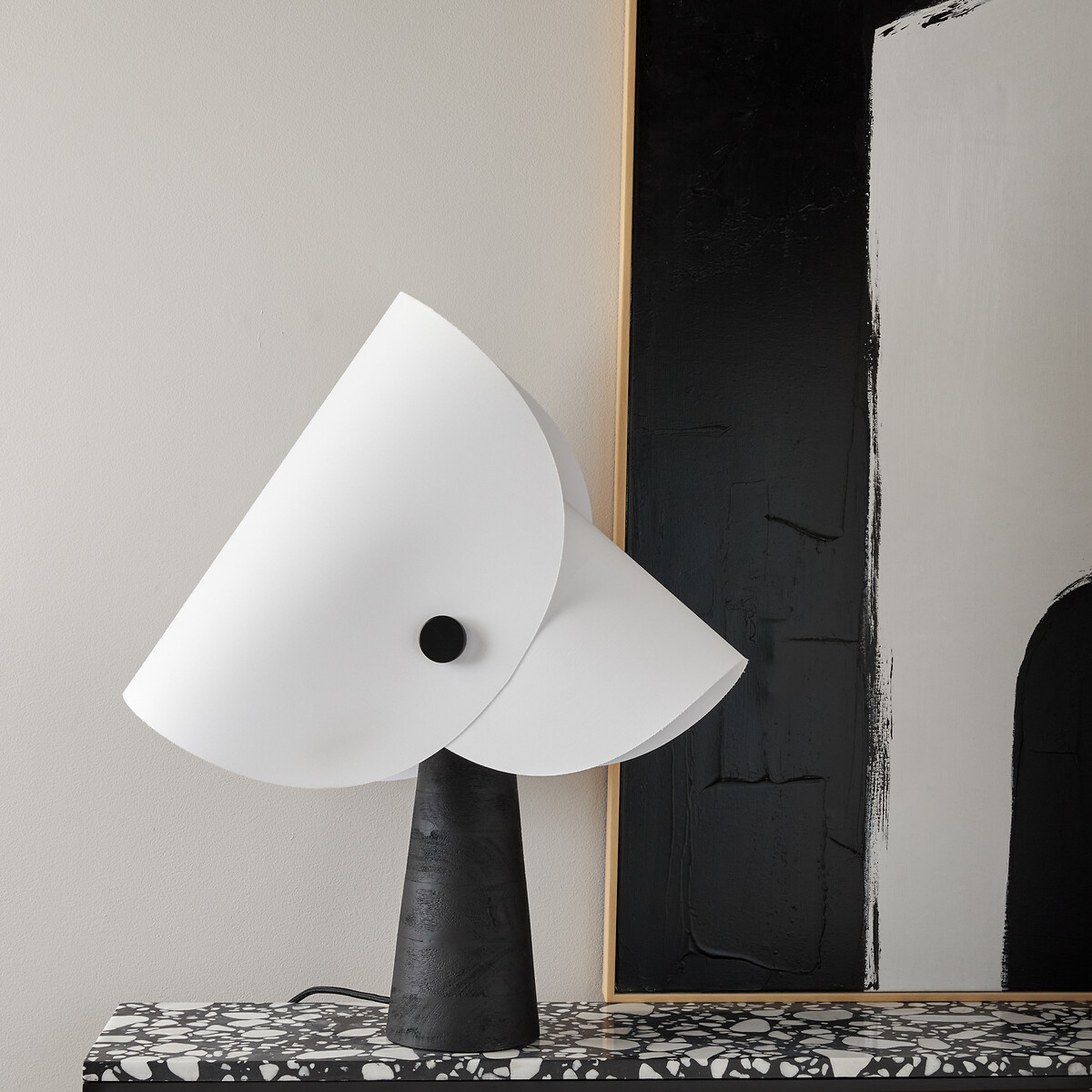 Lampe à poser, ORUKAMI blanc écume, AM.PM X EMMANUEL GALLINA