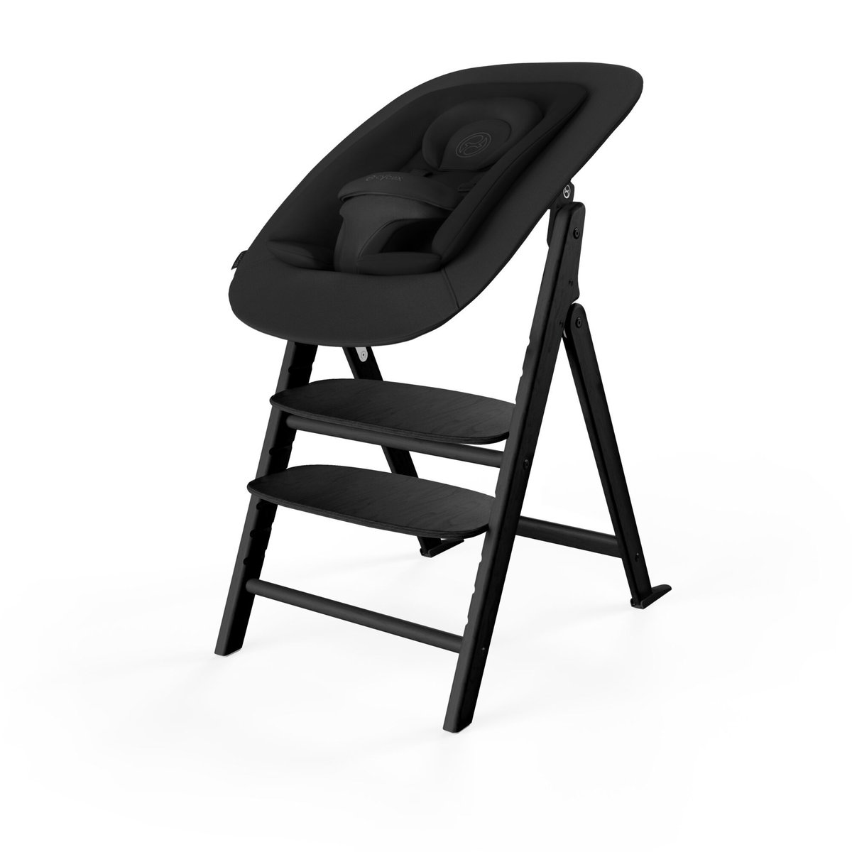 Chaise haute pliante Click & Fold 4-en-1 stunning black, CYBEX