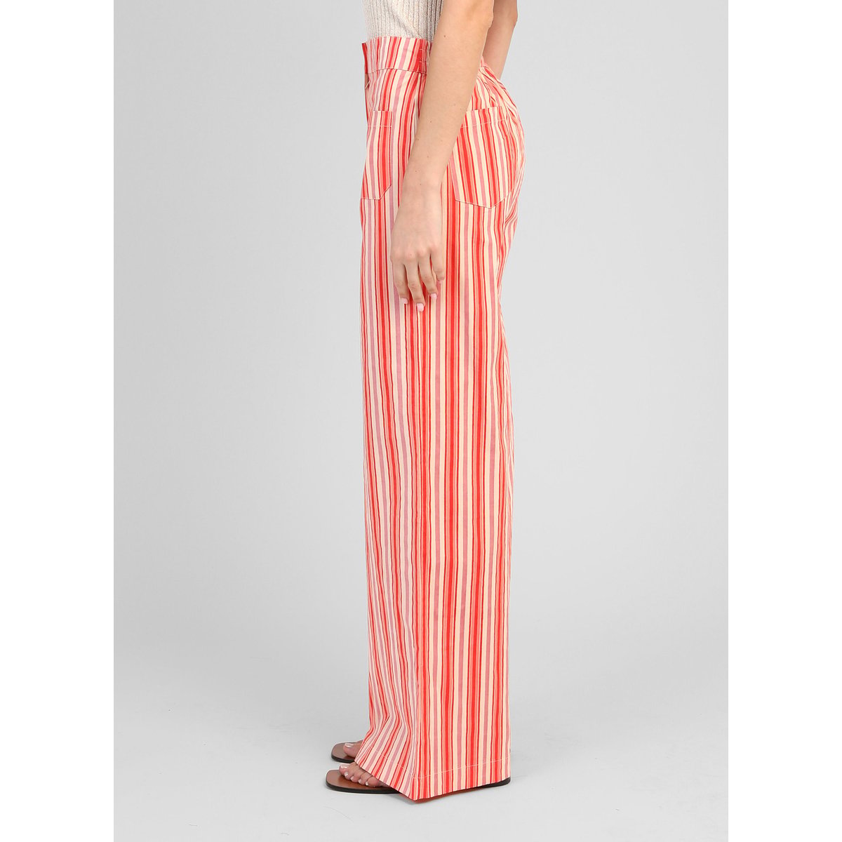 Pantalon ROSINA rouge, AN'GE