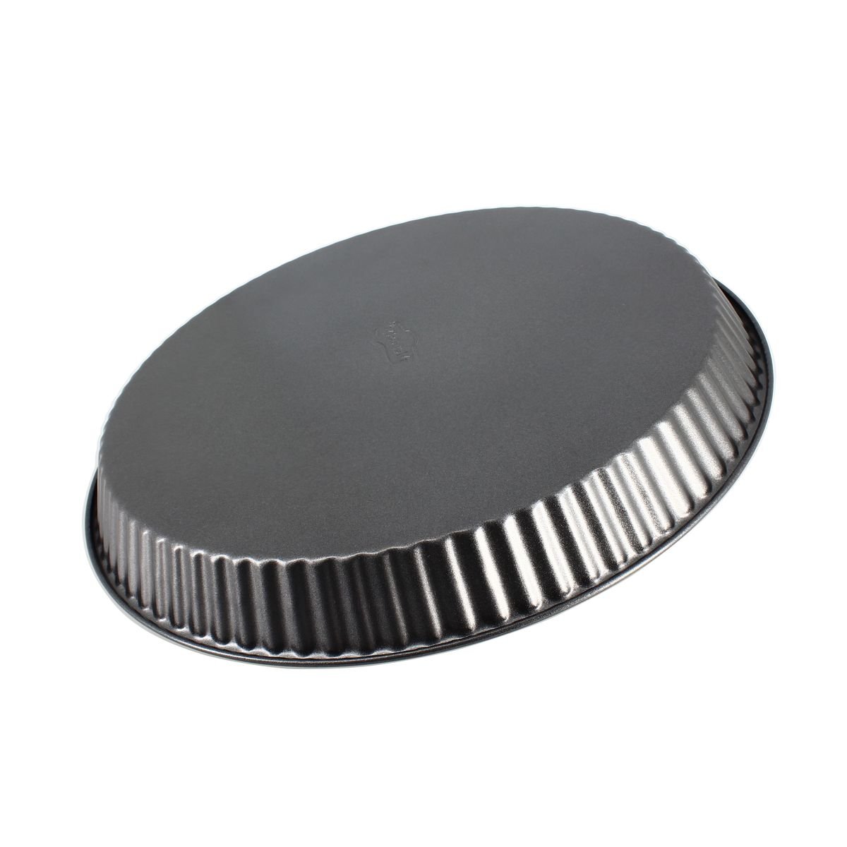 Moule à tarte en acier carbone 32cm, AMANDINE noir, MENASTYL