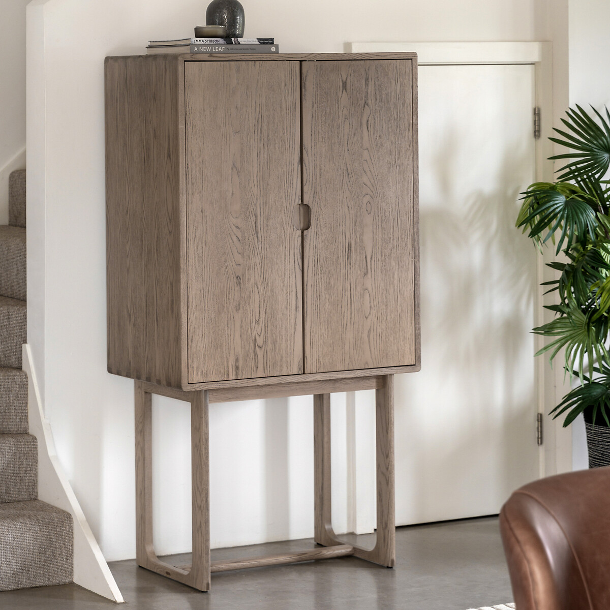 Fallon Smoked Oak Cocktail Cabinet smoked oak, ÉDITÉ