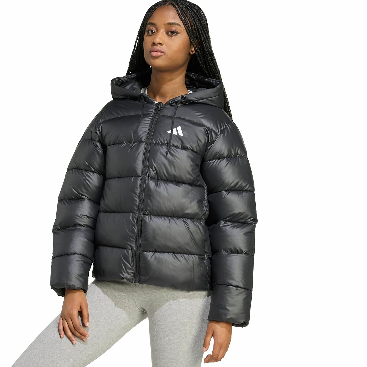 Blusão acolchoado, com capuz, Essentials 90006527, ADIDAS SPORTSWEAR