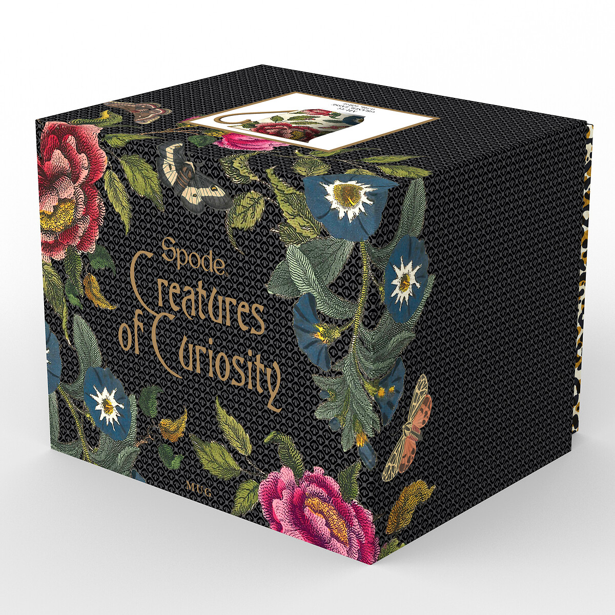 Creatures of Curiosity Floral Mug white, SPODE