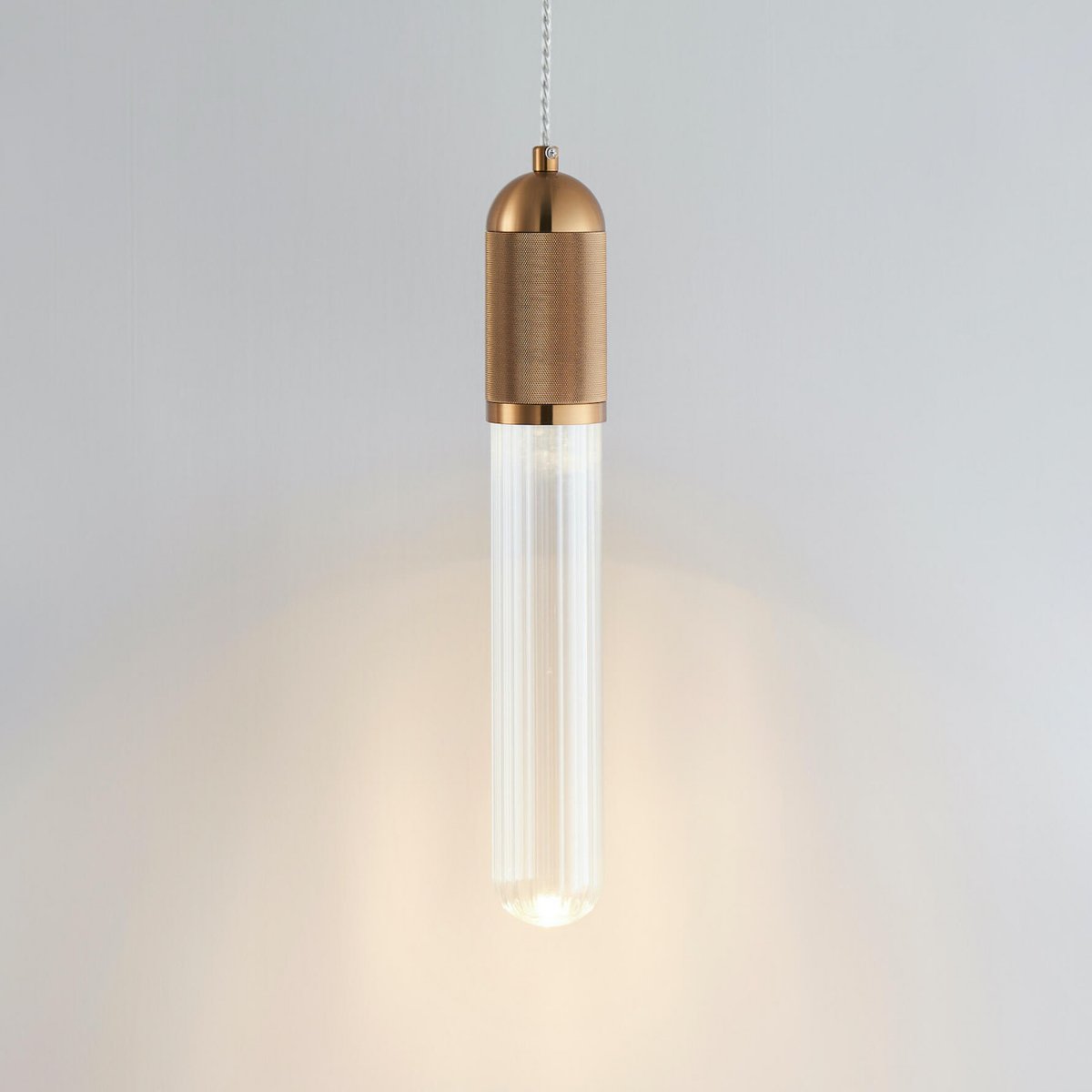 Suspension épurée et raffinée - HITA doré / laiton, KOSILUM