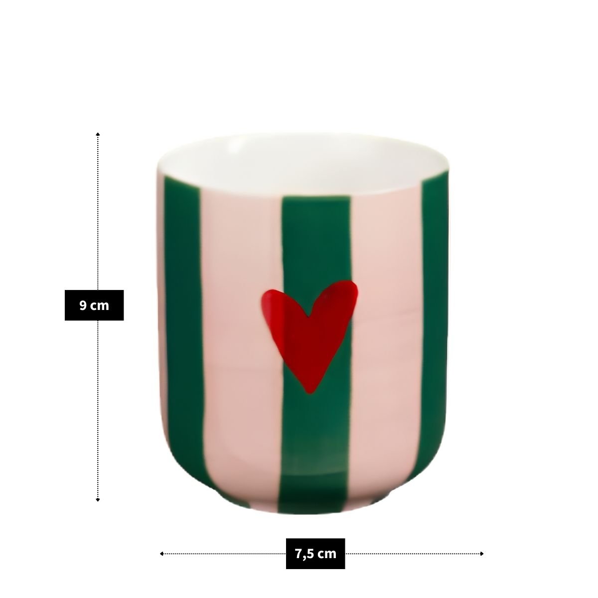 Tasse et soucoupe blanc, MICA DECORATIONS