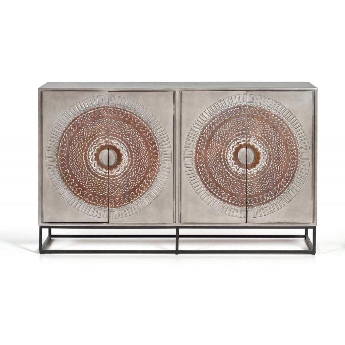 Buffet - QUIRINE gris, DECORATION D’AUTREFOIS