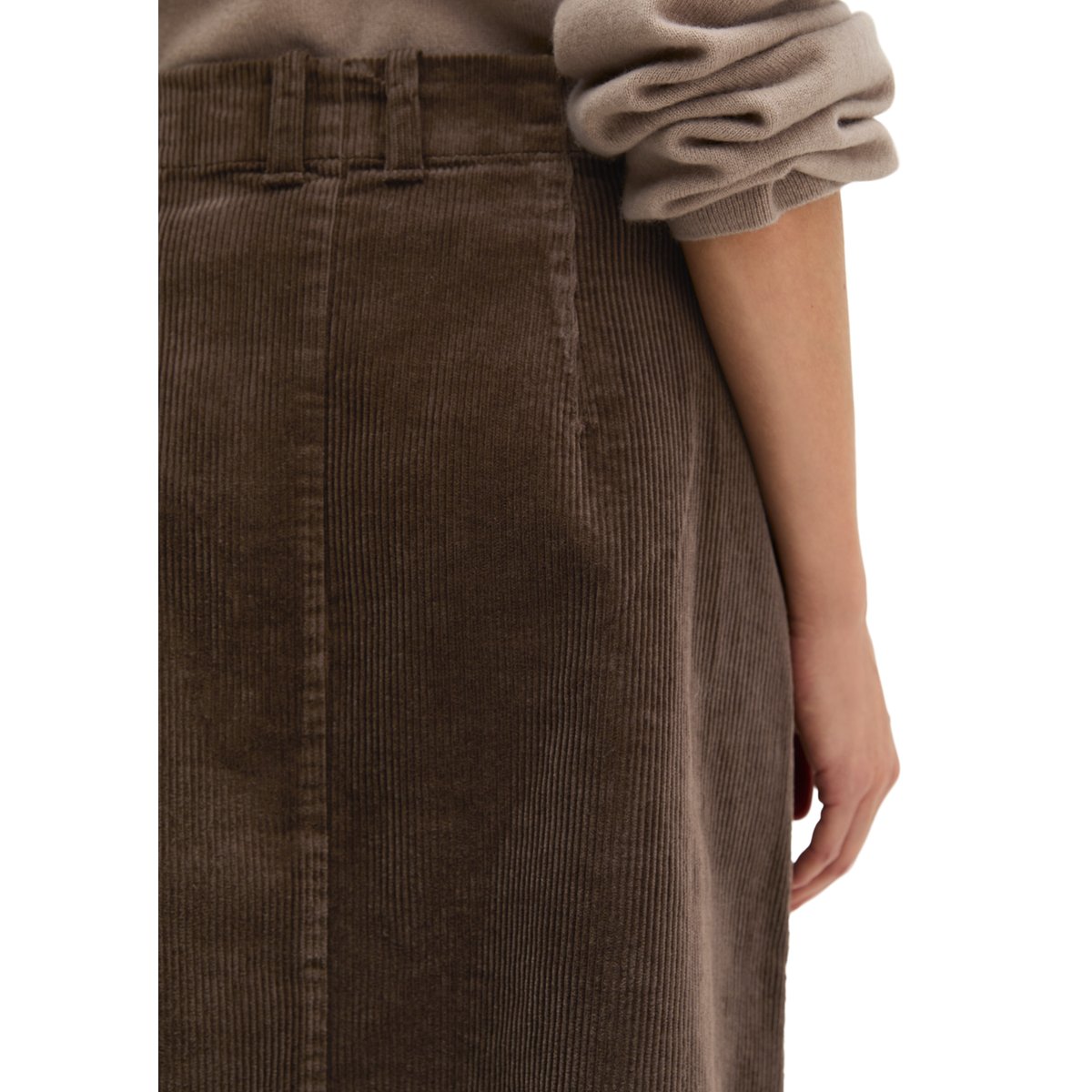 Cordrock slim avec une texture rainurée décontractée marron, MARC O'POLO