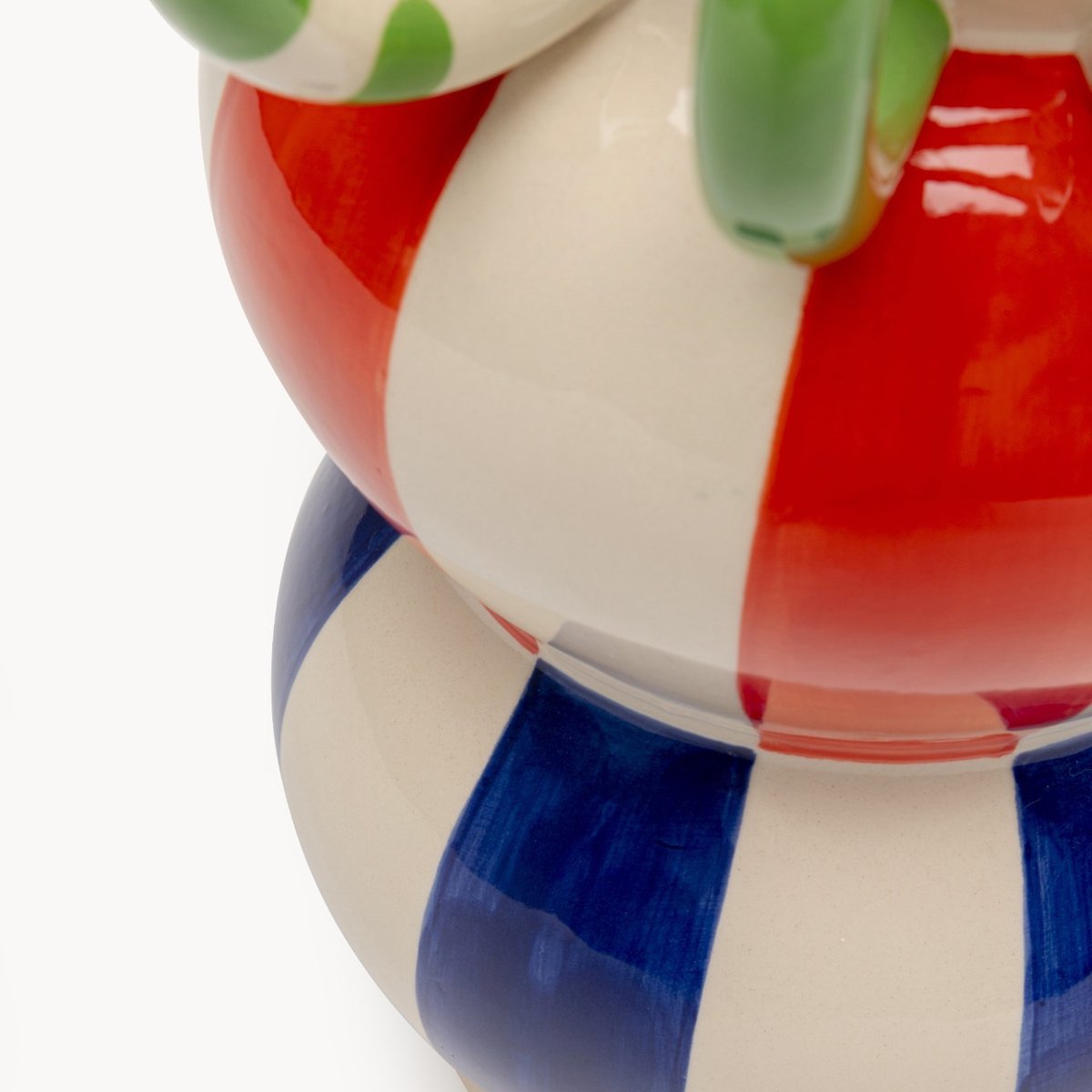 Vase en porcelaine, HARLEQUIN multicolore, KARE DESIGN