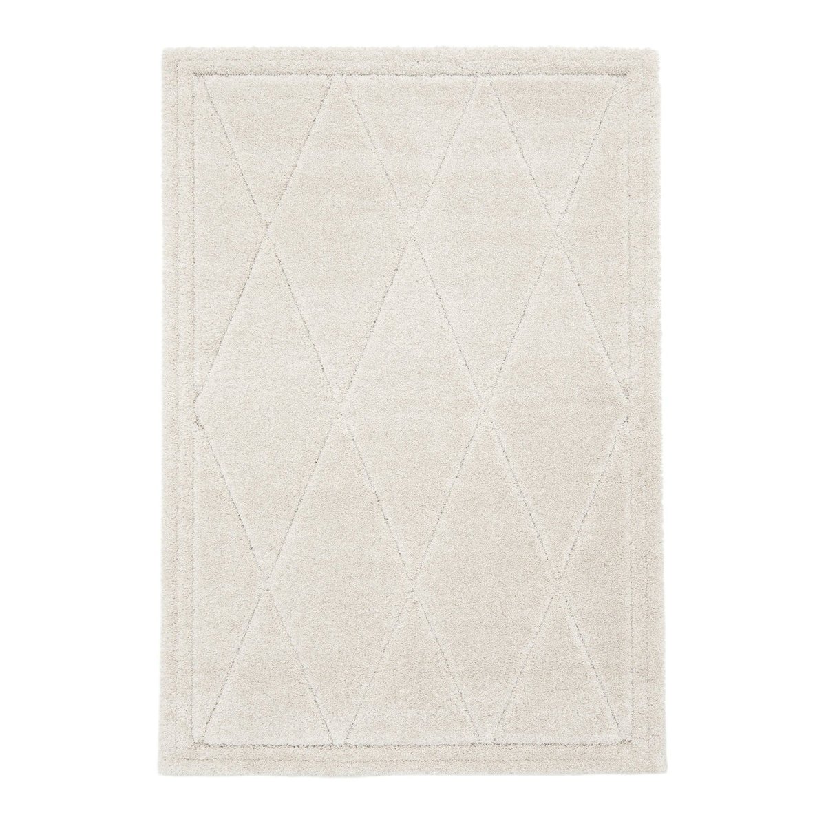 Tapis design avec effet relief HELSINKI beige sable, AFK LIVING