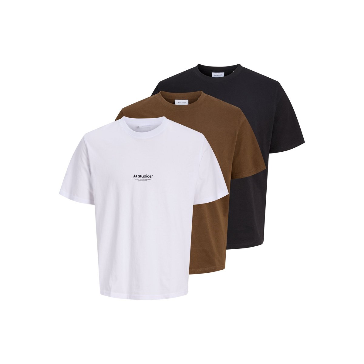 T-Shirt white 1, JACK & JONES