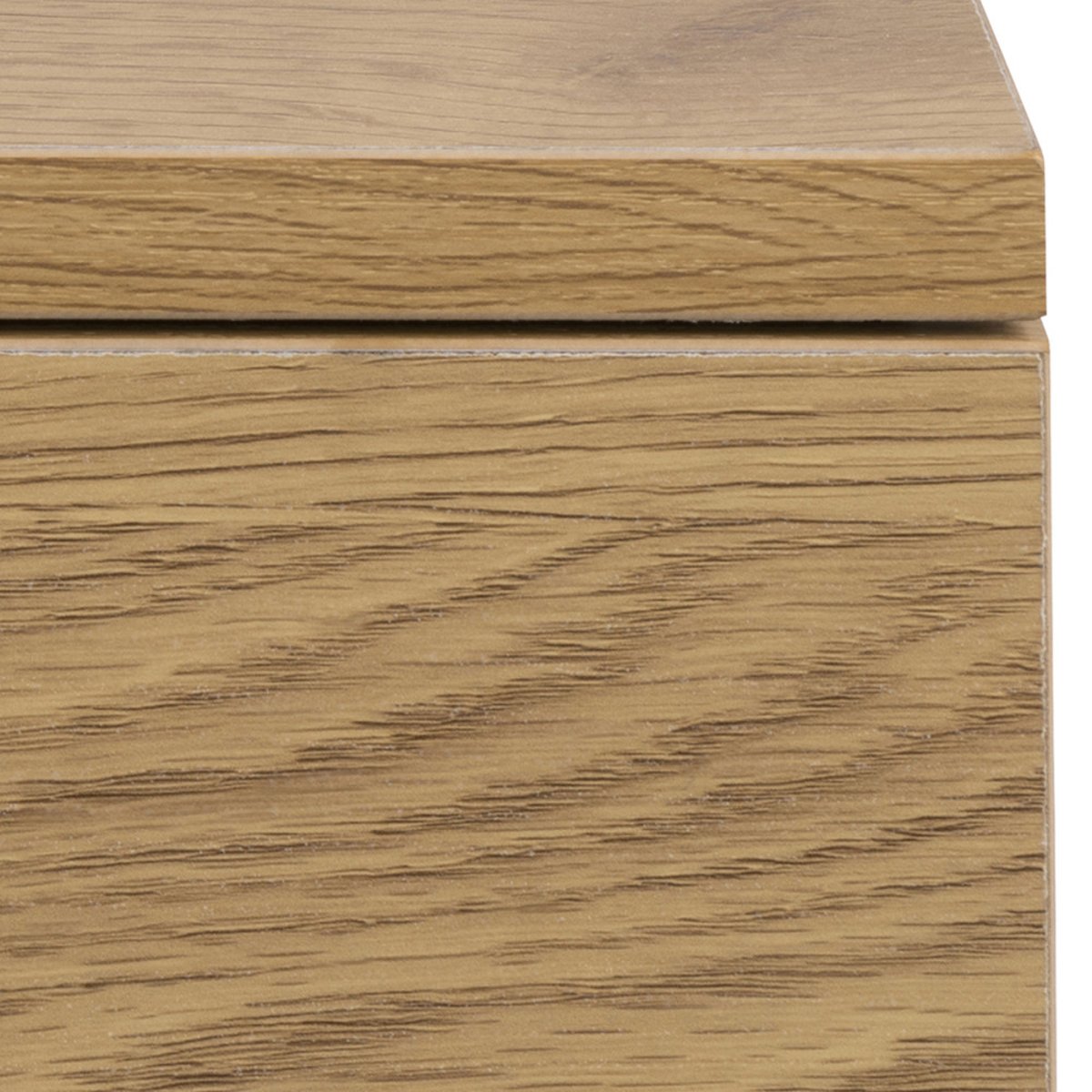 Table de chevet murale 1 tiroir en bois- PUERTO bois clair, DRAWER