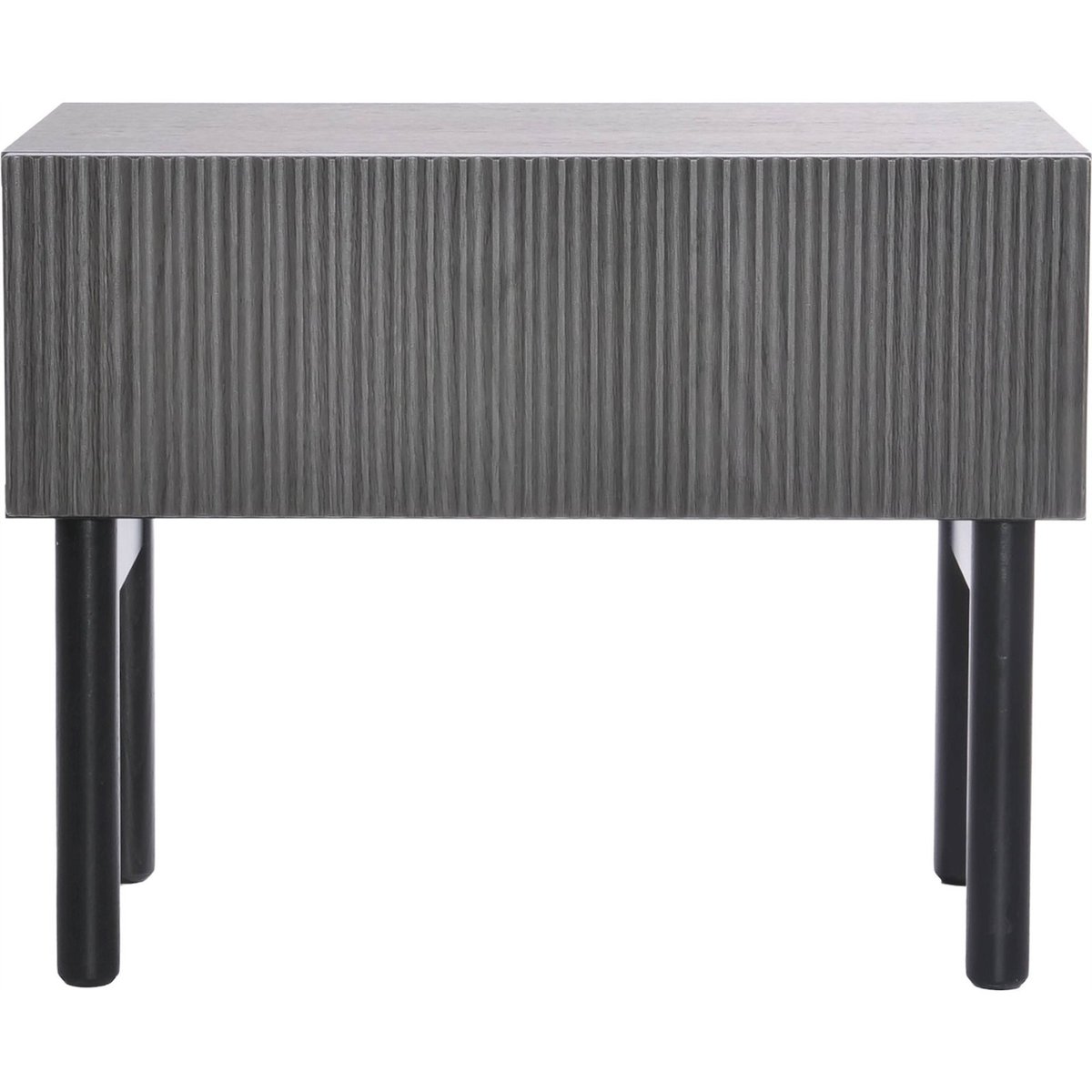 Table de chevet bois collection NOLIE noir, RECOLLECTION