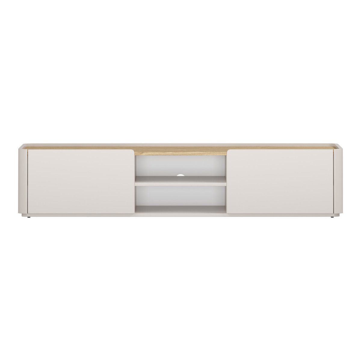 Meuble TV 170 cm , ANYRA beige, BOBOCHIC