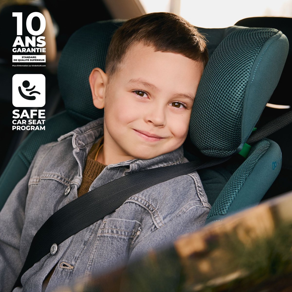 Siège auto Xrider² i-Size gris, KINDERKRAFT