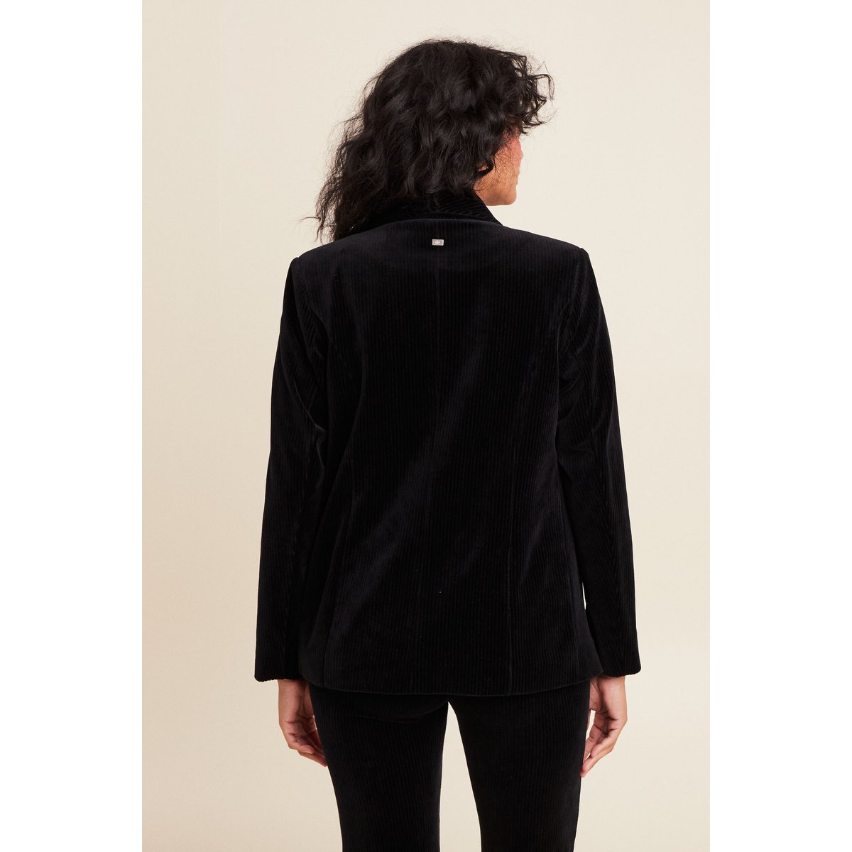 Veste tailleur velours noir, BREAL