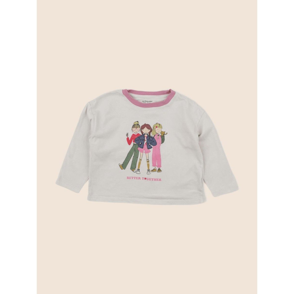 Tee-shirt - Très bon état beige, VERTBAUDET