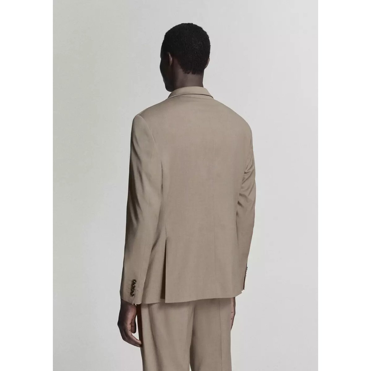Veste costume Milán slim-fit marron moyen, MANGO MAN