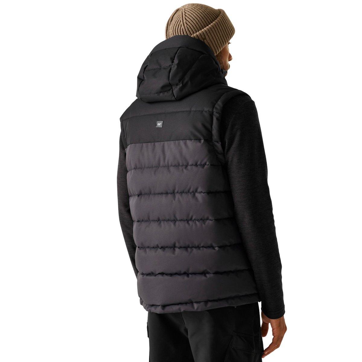 Veste sans manches à capuche ALDTHORN noir, REGATTA