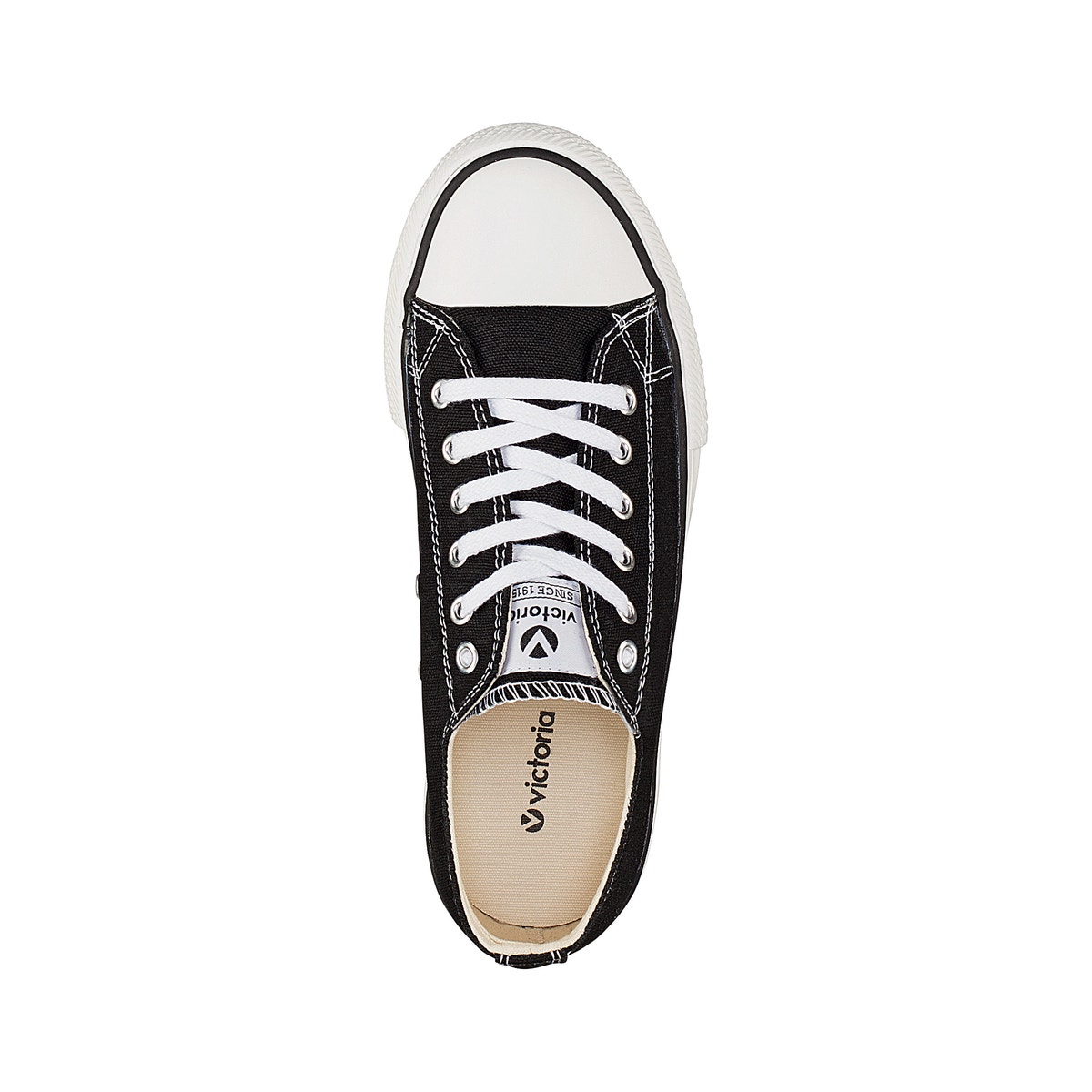 Baskets Zapato Basket Autoclave noir, VICTORIA