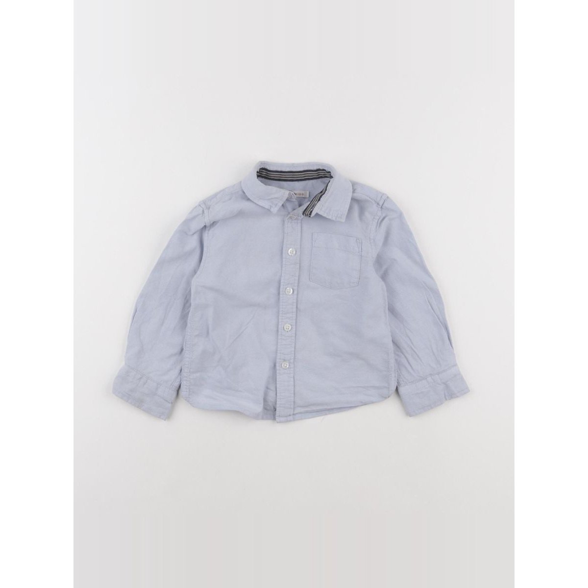 Chemise - Très bon état bleu, MONOPRIX
