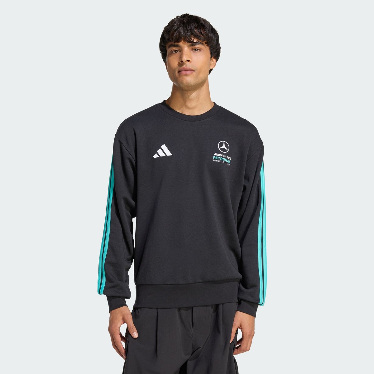 Sweat-Shirt Mercedes - Amg Petronas Formula 1 Team Dna Sweat-Shirt Mercedes - Amg Petronas Formula 1 Team Dna black / semi mint rush, adidas Performance