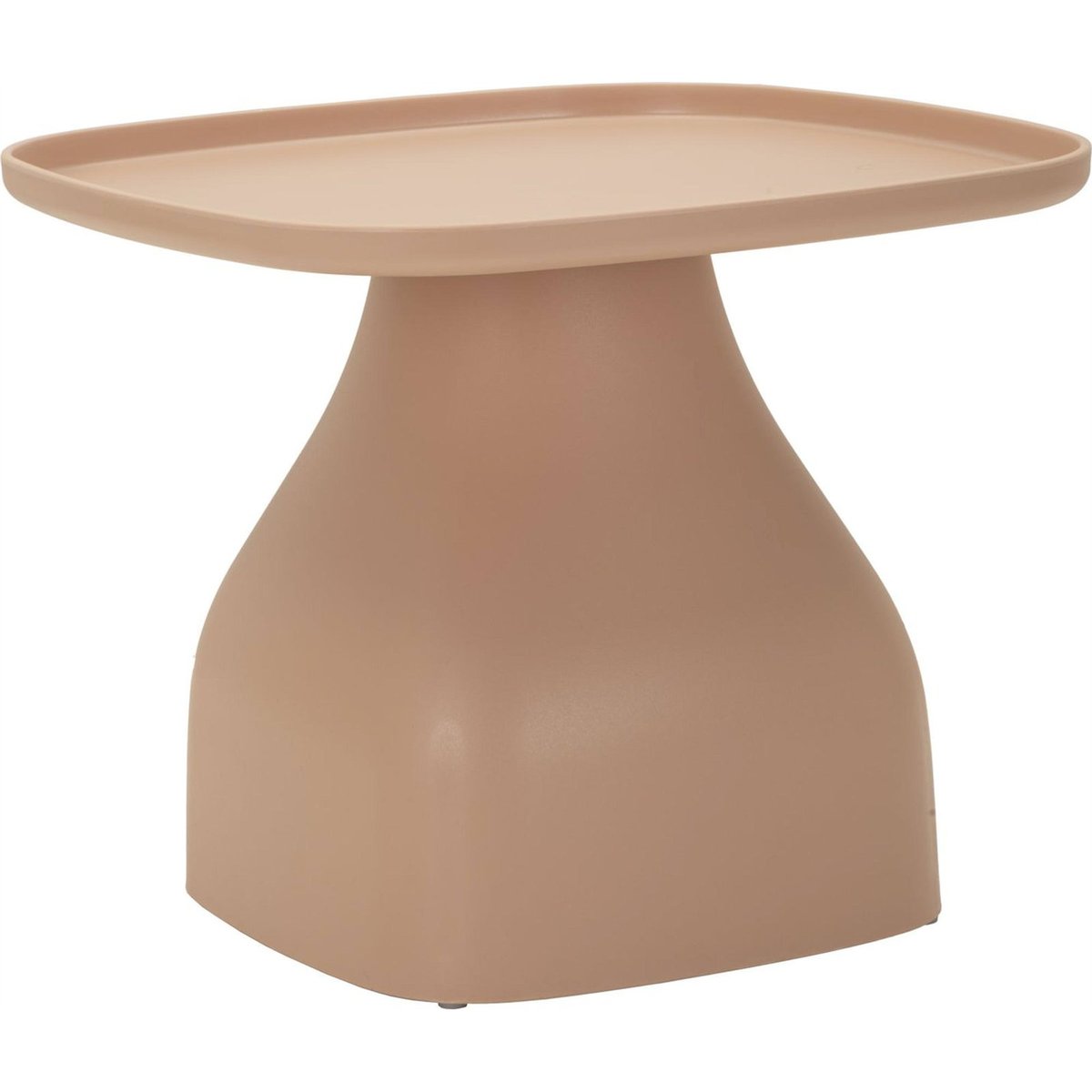 Table basse design à base sculpturale MODERN gris, RECOLLECTION