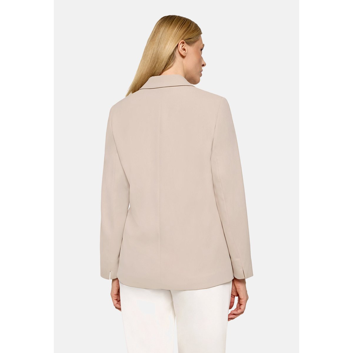 Blazer long à col à revers gris, BETTY BARCLAY