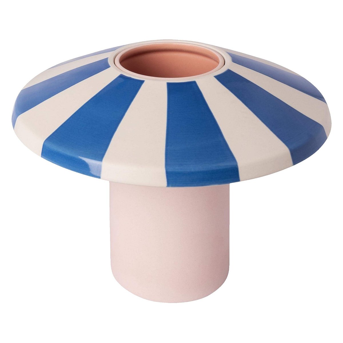 Vase grès ULO bleu, multicolore, HABITAT