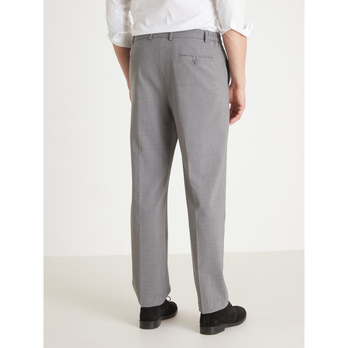 Pantalon ville élastiqué gris, DAXON