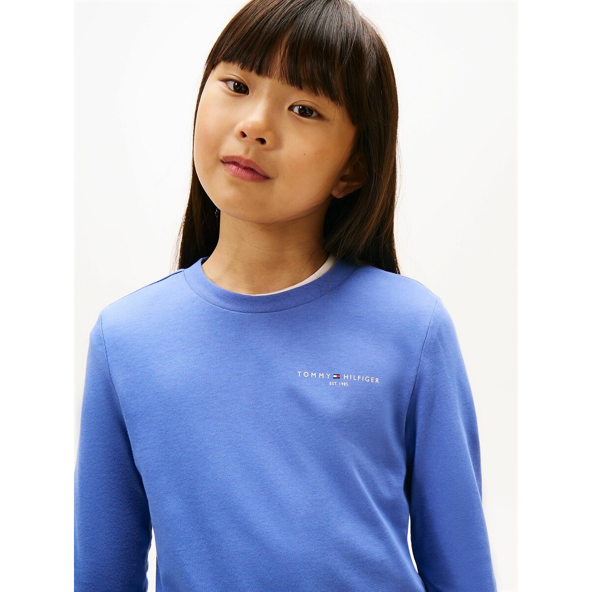Long Sleeve T-Shirt blue, TOMMY HILFIGER