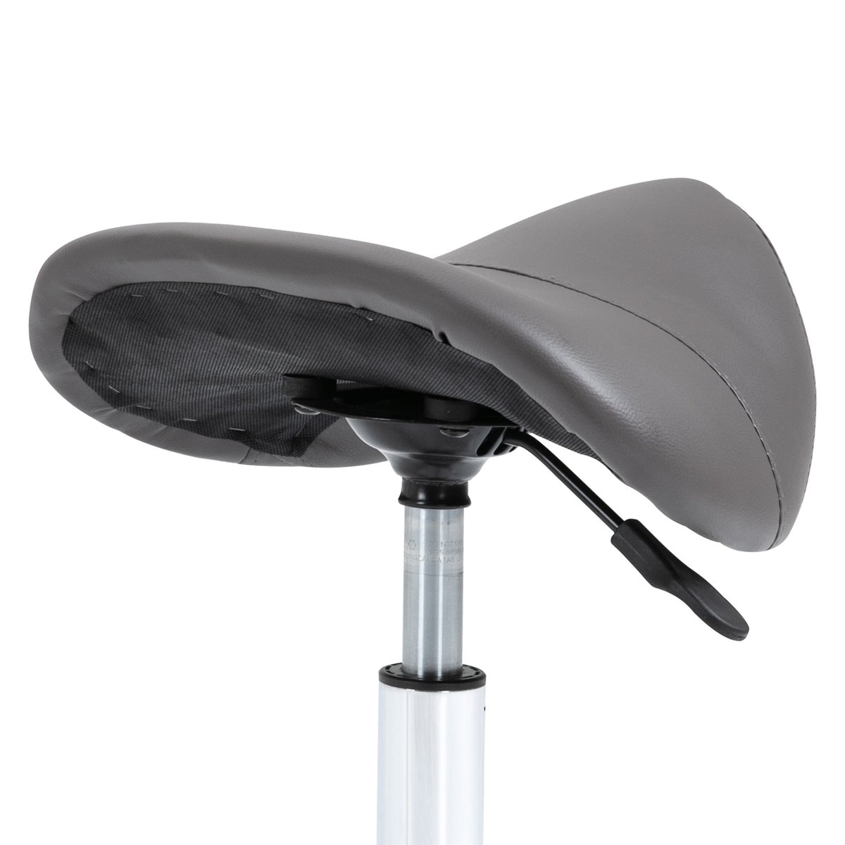 Tabouret de salon Métal Gris gris, HOMCOM