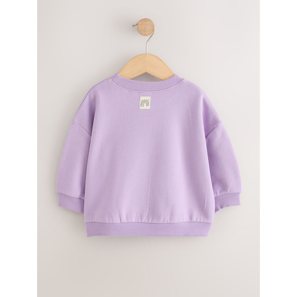Sweat ras du cou, lot de 3 lilas/brun/crème, NEXT