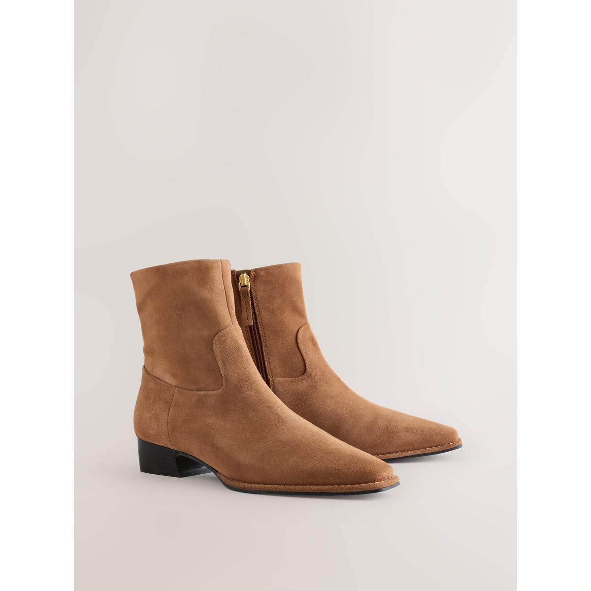 Bottines style western forever comfort® marron fauve, NEXT