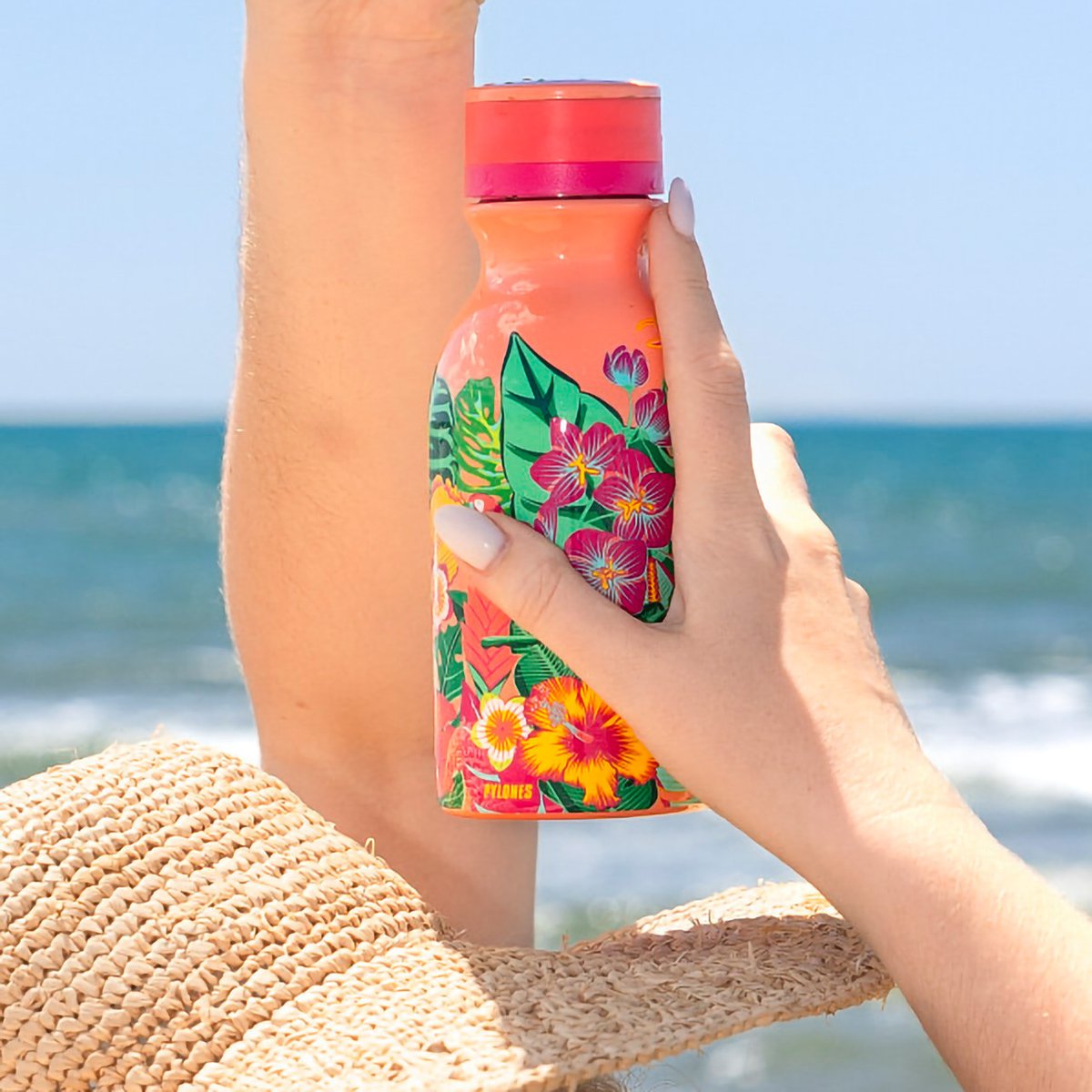 Bouteille isotherme 40 cl Mini Keep Cool Bottle tropical, PYLONES