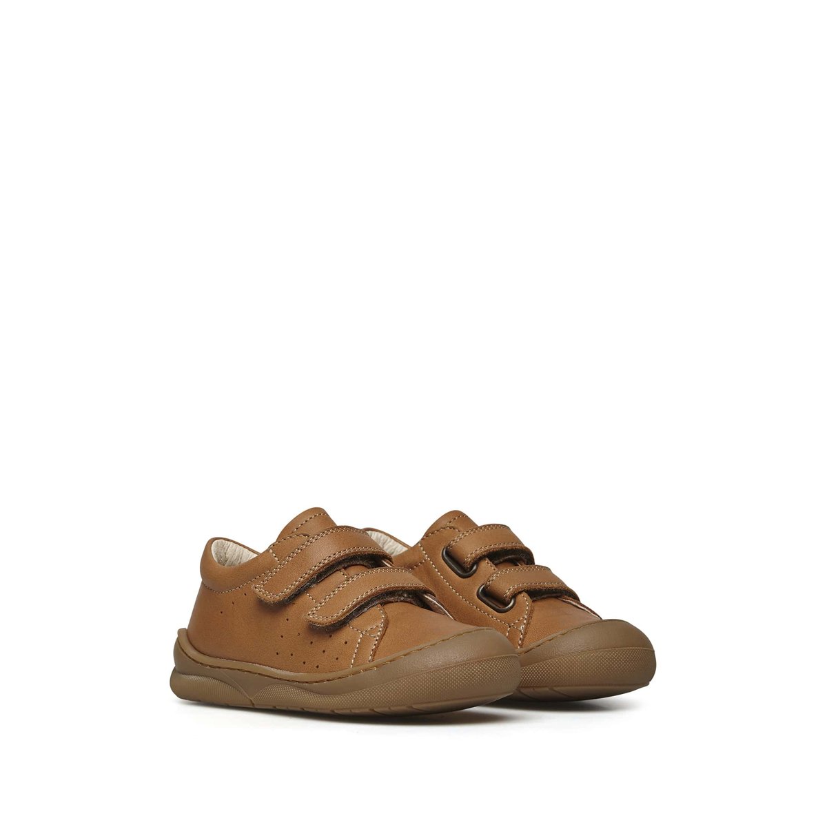 Chaussures premiers pas en cuir GABBY VL cognac-, NATURINO