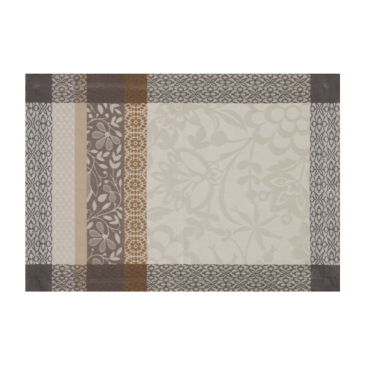 Set en Coton, PROVENCE calisson, LE JACQUARD FRANCAIS
