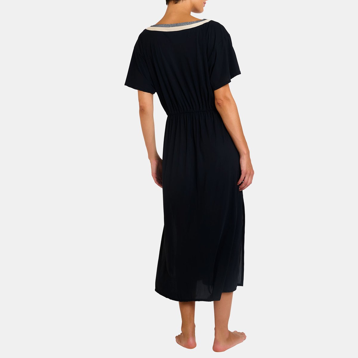 Robe beachwear Saranda - SAMOS noir, LIVIA