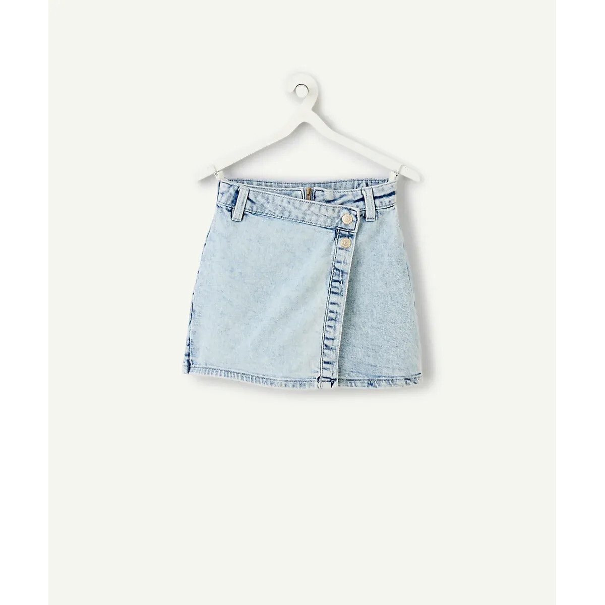 Denim skort denim blauw, TAPE A L'OEIL