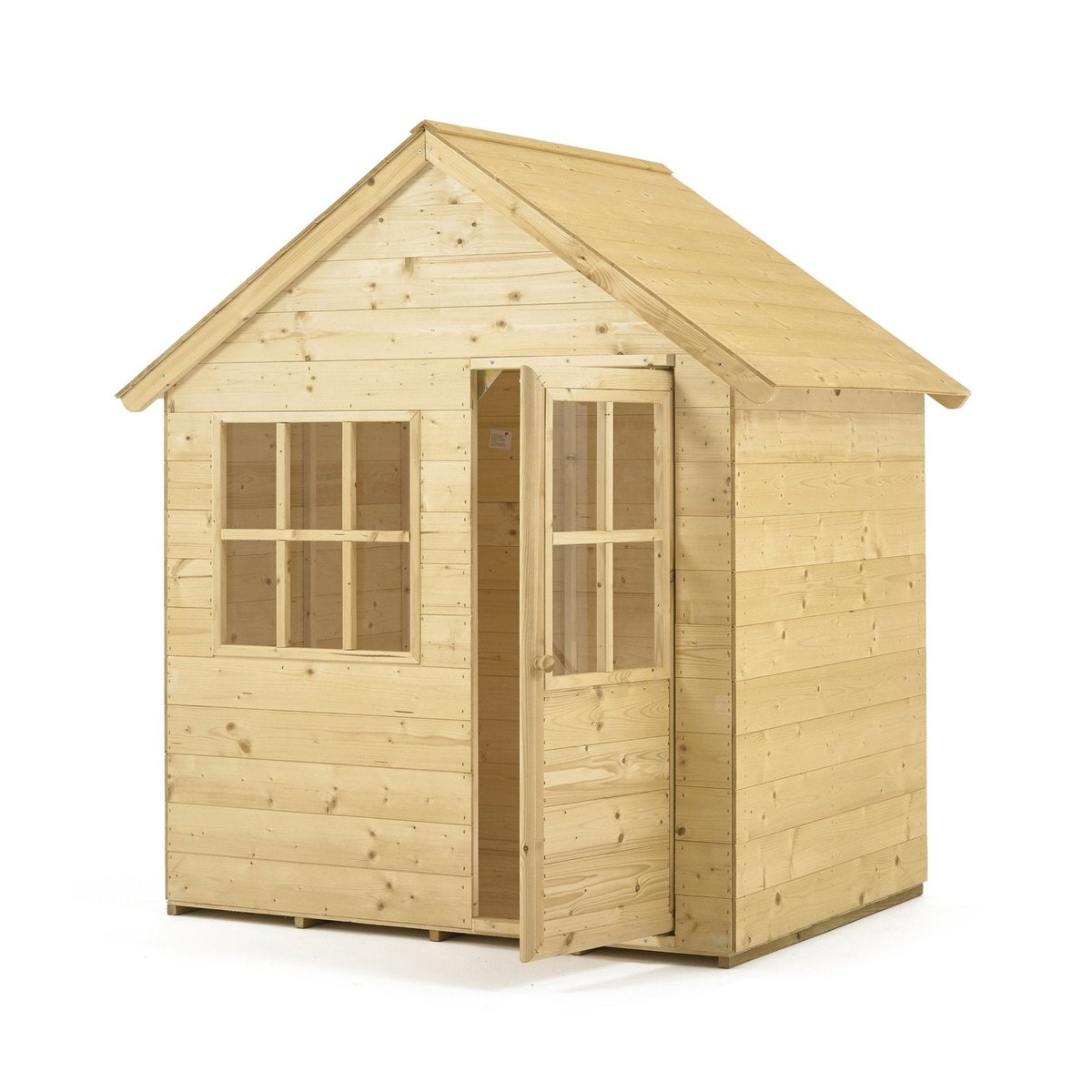 Maisonnette cabane enfant REFUGE marron, TP TOYS