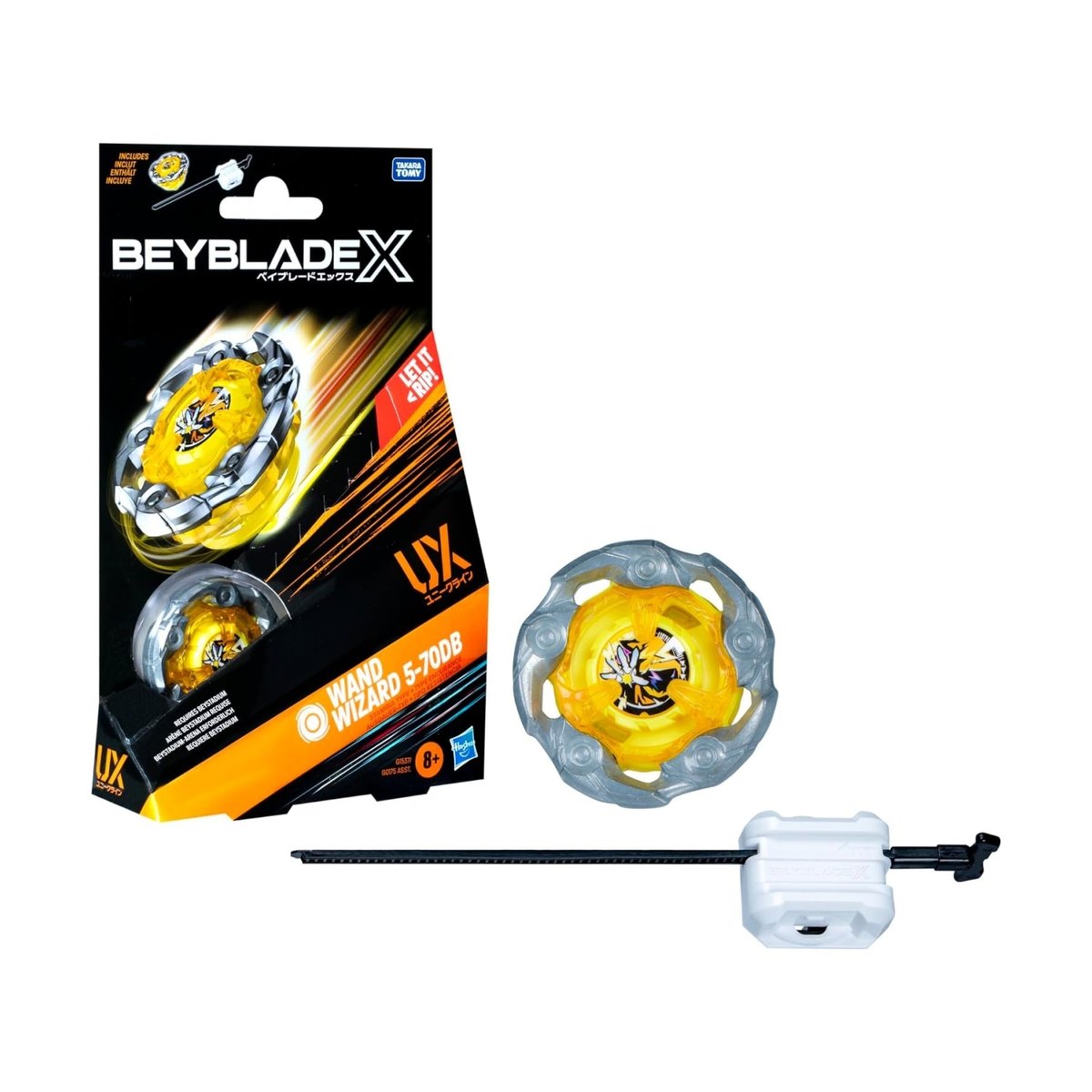 Wand Wizard 5-70DB UX Kit de démarrage jaune et gris, HASBRO
