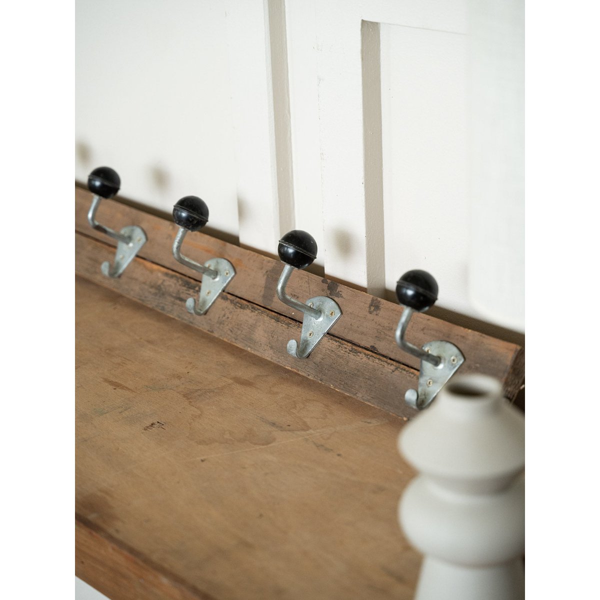 Porte-manteau de campagne en bois Max N°485 - Bon état bois foncé, DEBONGOUT
